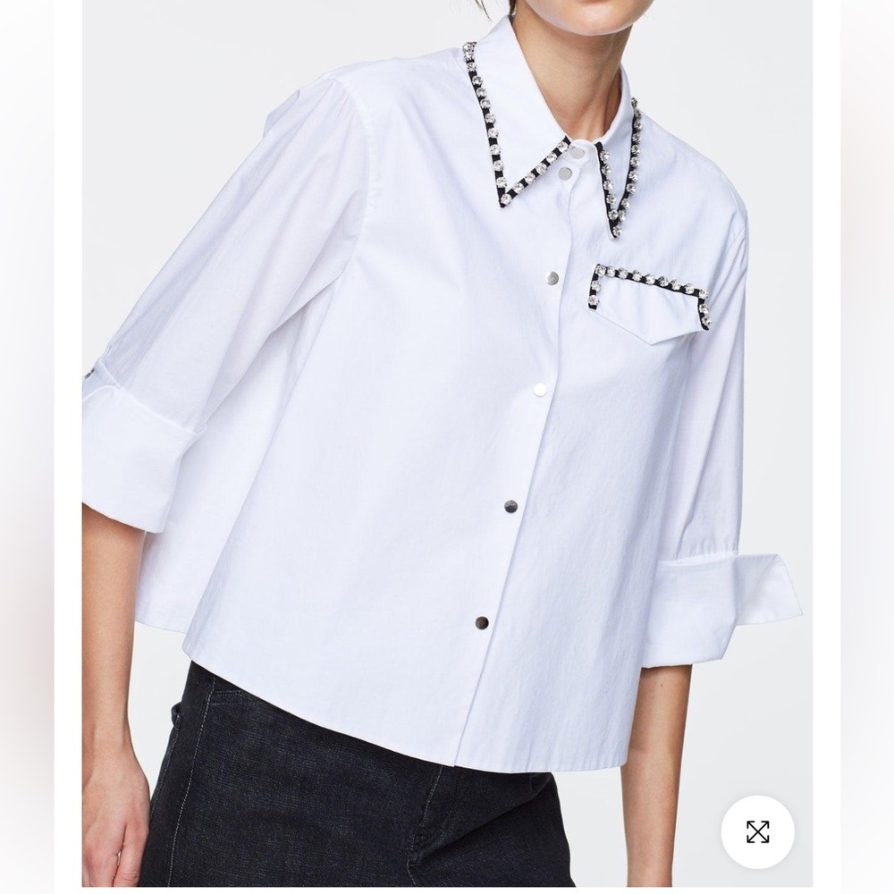Dorothee Schumacher Poplin Power Crystal Blouse